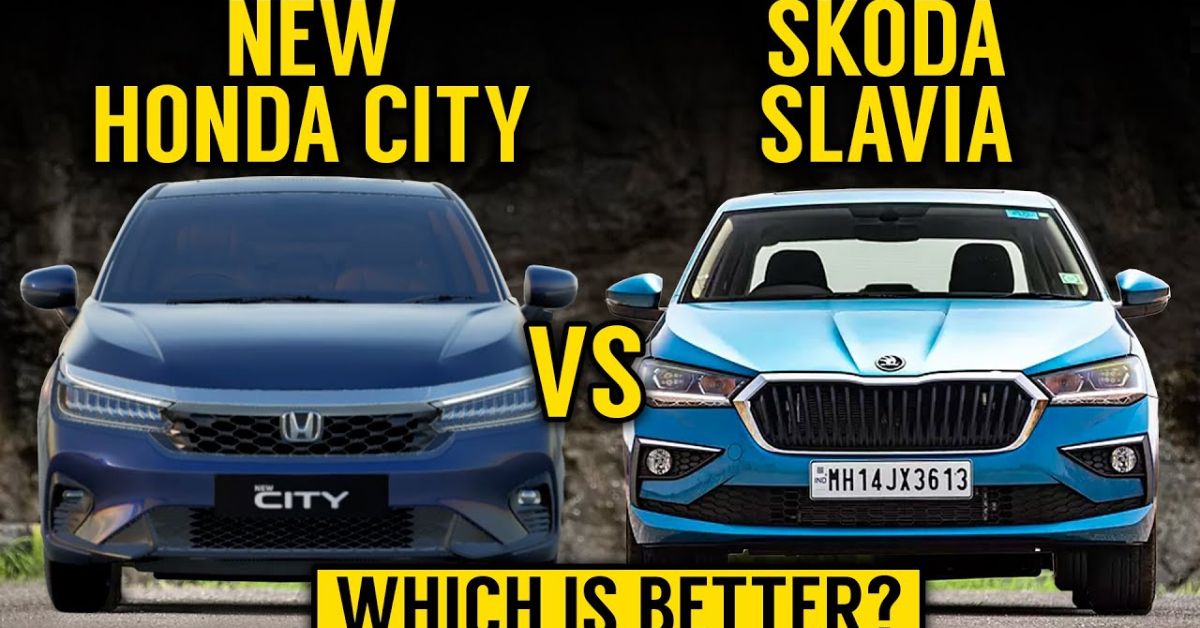 Skoda Slavia Sportline vs Honda City Sport